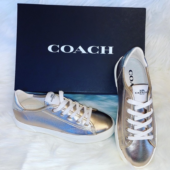 Coach Metallic Sneaker - Picture 1 of 3